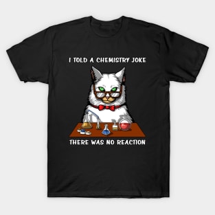 Cat Chemistry Teacher T-Shirt